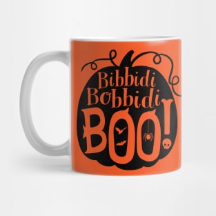 Bibbidi Bobbidi BOO (Black) Mug